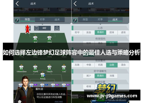 如何选择左边锋梦幻足球阵容中的最佳人选与策略分析